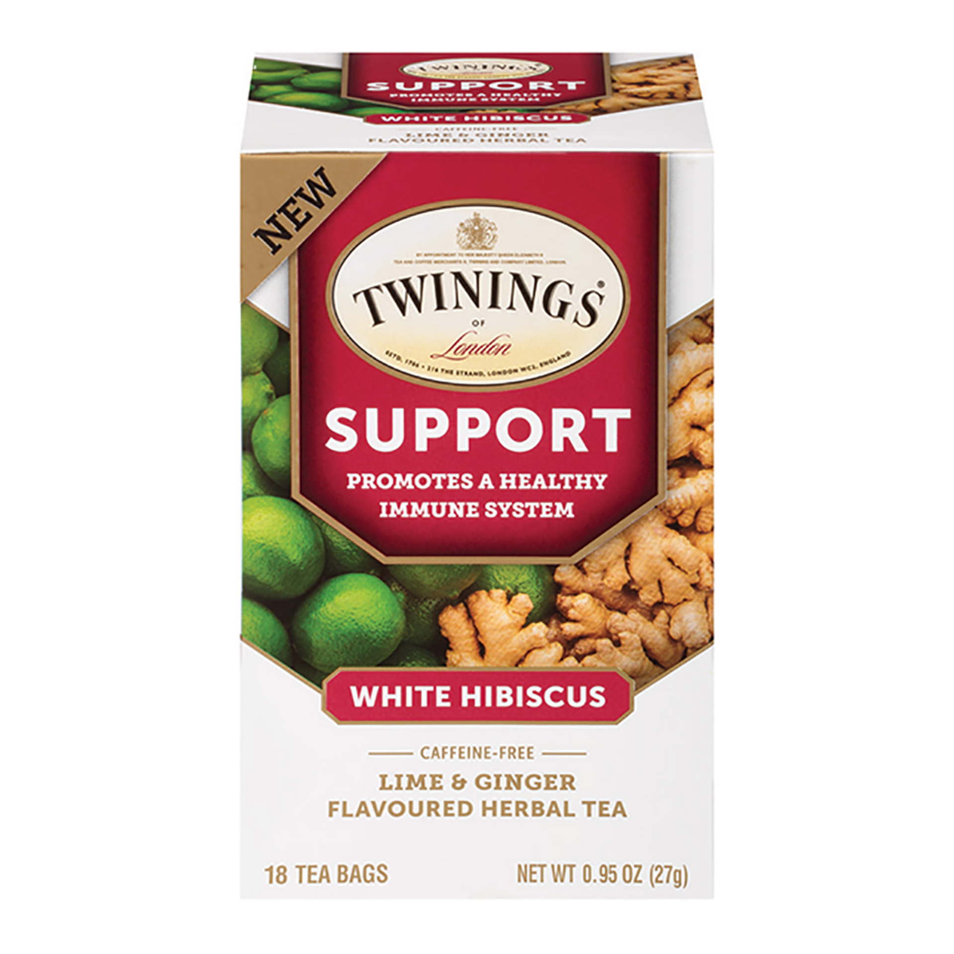 Twinings Wellness Tea - Support - 18 Count